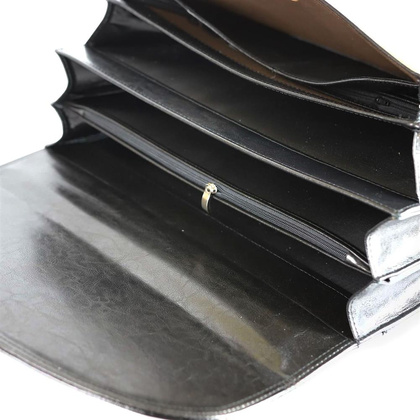 537 Teczka skórzana elegant - brąz KEMER