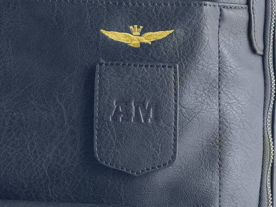 Torba / plecak na laptop AERONAUTICA MILITARE Pilot Granatowa