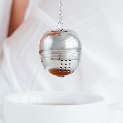 Sitko do zaparzania herbaty ziół stalowe / zaparzacz