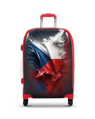 Średnia walizka Czechy