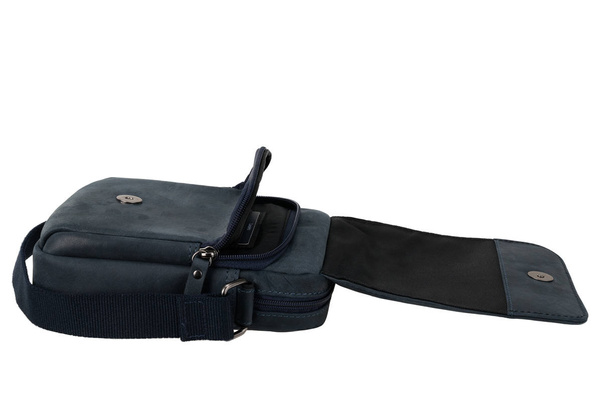 Męska torba skórzana Canaletto z klapką vintage TM151s58