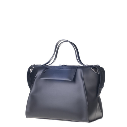 Torebka damska skórzana KEMER 654 Czarna - min. zamówienie 20 / 50 / 100 szt.