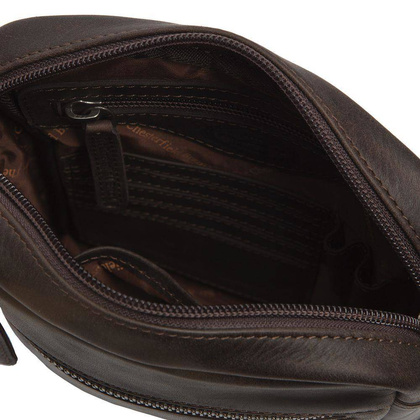 Torba na ramię skórzana Brązowa - min. zamówienie 20 / 50 / 100 szt.