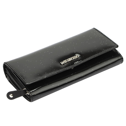 Portfel damski skórzany PELLUCCI 0743-57 RFID Czarny