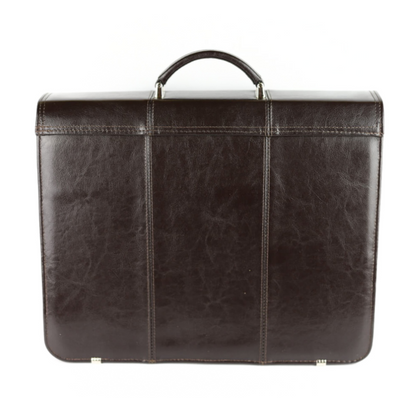 526 Teczka męska 3-komorowa-brąz KEMER