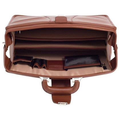 Teczka na laptop McKlein Harrison 17" Brązowa