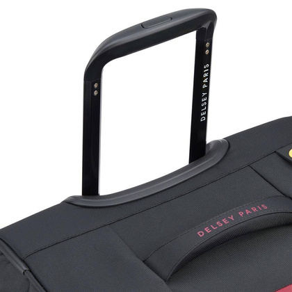 Delsey Egoa duża torba podróżna na kółkach 78 cm bordowa