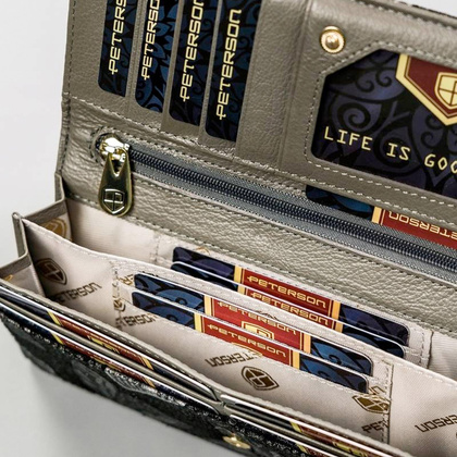 Portfel damski skórzany PTN 421028-ONBF