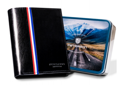 Duży portfel męski bez zapięcia zewnętrznego