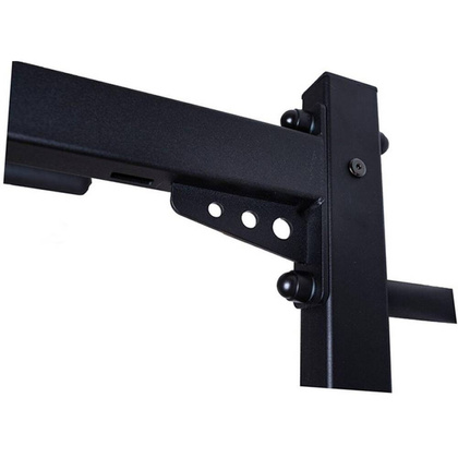 Drabinka gimnastyczna drewniano metalowa z drewnianym drążkiem i akcesoriami BenchK 222B