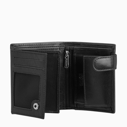 Portfel męski skórzany PUCCINI ROME CR2305 1 Czarny