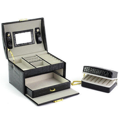 Szkatułka na biżuterię KEMER - BEAUTY-18013-BL