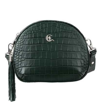 Damska torebka listonoszka Canaletto ze skóry tłoczonej na wzór krokodyla – styl i funkcjonalność TD740s114