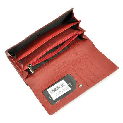 Portfel damski PELLUCCI 72031-RS RFID Czerwony