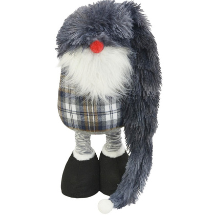 SKRZAT GNOM DEKORACYJNY NA TELESKOPACH 38-88CM SZARY