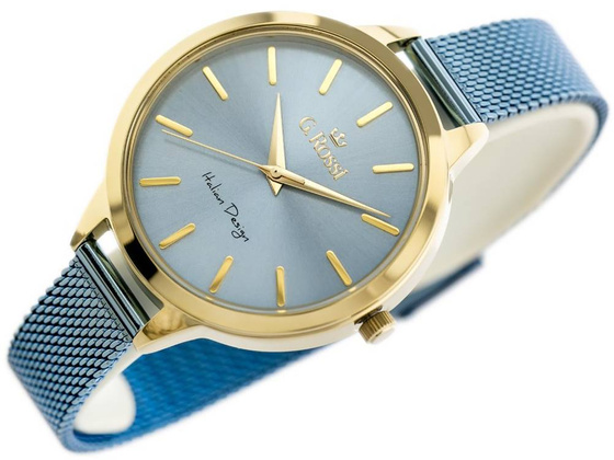 ZEGAREK G. ROSSI - 10296B (zg680l) + BOX