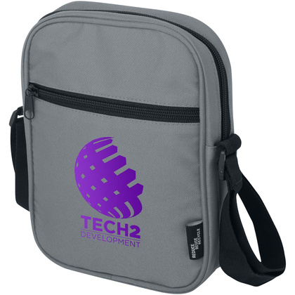 Byron torba na ramię o pojemności 2 l wykonana z materiałów z recyklingu z certyfikatem GRS