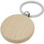 Okrągły brelok do kluczy Giovanni z drewna bukowego