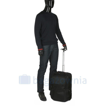 Plecak / Walizka na laptop 17,3" DELSEY Parvis Plus Czarny