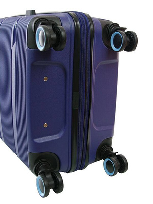 Duża walizka DIELLE 170 Niebieska