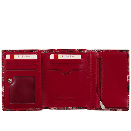 Czerwony portfel damski BajuBaj PD1135s167