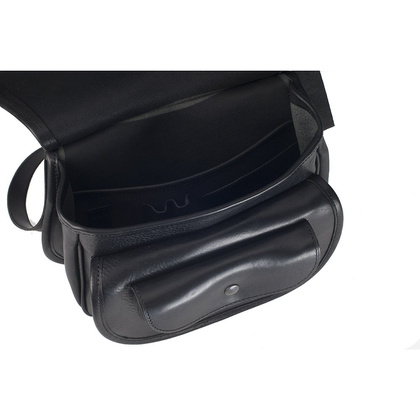 Torebka damska skórzana KEMER B 887/JUCHT Czarna - min. zamówienie 20 / 50 / 100 szt.