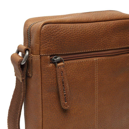 Torba na ramię skórzana na ramię Koniak - min. zamówienie 20 / 50 / 100 szt.