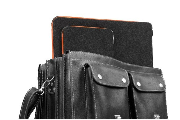 PROMO SET Torba TC12 Czarna + Etui na laptop EPD1 Grafitowe