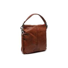 Torebka damska skórzana na ramię Koniak - min. zamówienie 20 / 50 / 100 szt.