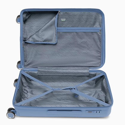 Średnia walizka PUCCINI YOKO PP029B 7A Niebieska