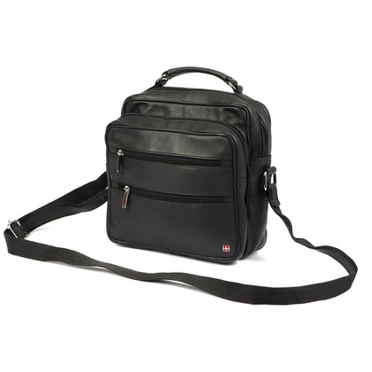 Męska torebka- saszetka BB104 skóra naturalna