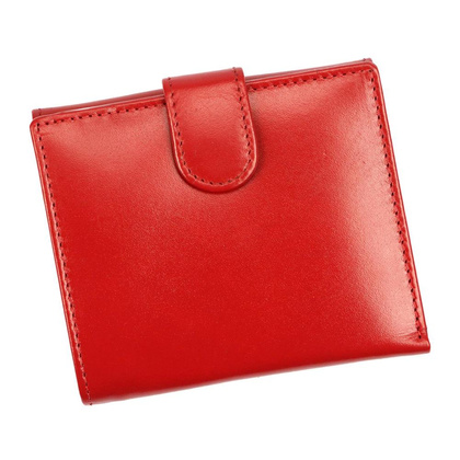 Portfel skórzany damski 853-47 RFID Czerwony