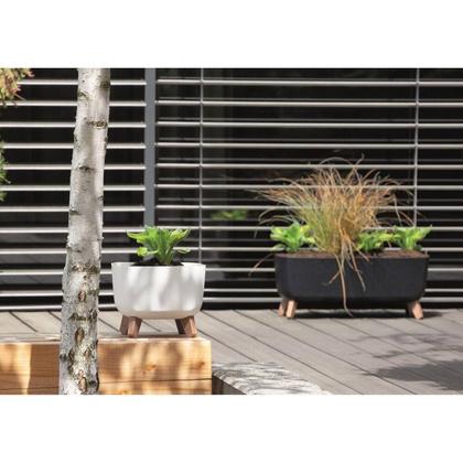 Doniczka GRACIA SQUARE 39x39CM antracyt