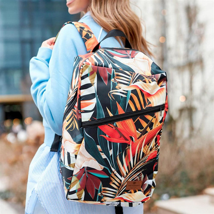 Plecak-torba podróżna z uchwytem na walizkę