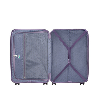 Średnia walizka PUCCINI CASABLANCA PP023B 7D Fioletowa