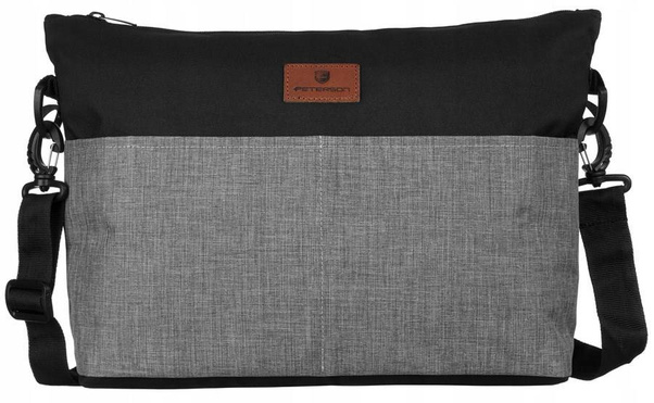 Listonoszka damska z poliestru na szerokim pasku