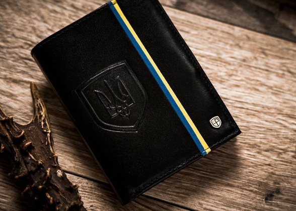 Skórzany portfel męski bez zapięcia z systemem rfid