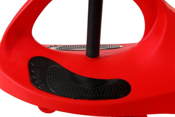Jeździk Grawitacyjny FUNFIT KIDS ze świecącymi kołami LED Czerwony