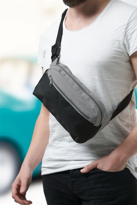 Saszetka CLOSE BY KEMER 56-0890031 ciemnoszary, czarny