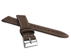 LAVVU Naturalnie barwiony brązowy pasek NATURE ze skóry Top Grain - 20