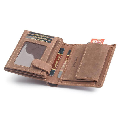 Portfel skórzany PTN 348 2-1-4 Hunter