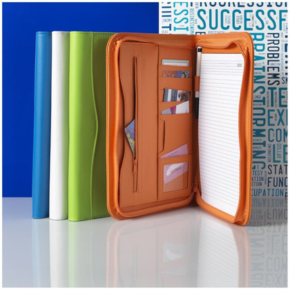 Portfolio KEMER Ebony A4 na zamek, Czarny