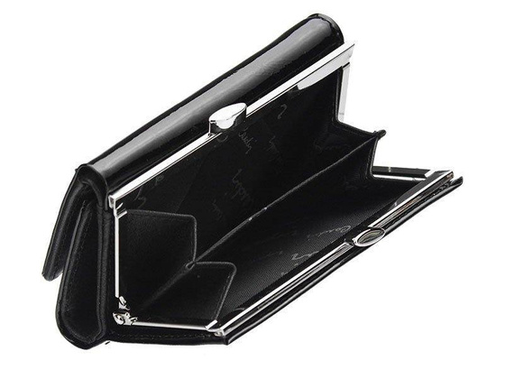 Portfel damski skórzany PIERRE CARDIN 02 LEAF 117 Bordowy