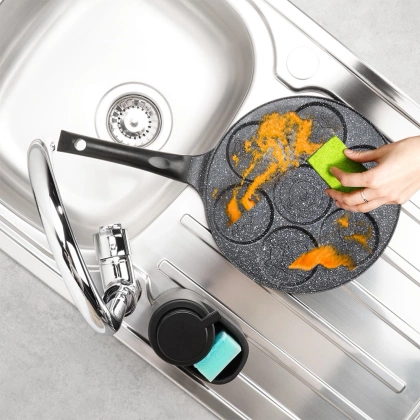 Patelnia do jajek granitowa 7 otworów BASIC LINE 26 cm