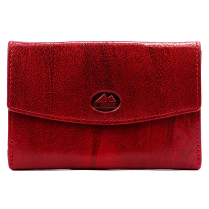 Portfel damski skórzany PELLUCCI 866-58 RFID Czerwony