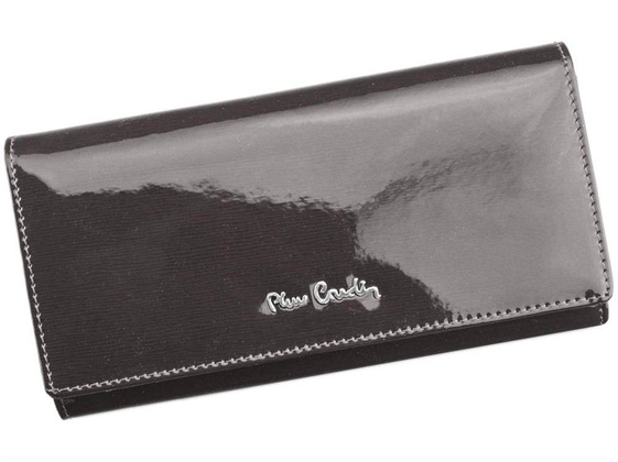 Portfel damski skórzany PIERRE CARDIN 05 LINE 102 Popielaty
