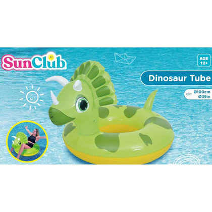 KÓŁKO DO PŁYWANIA 100CM DINOZAUR 35466