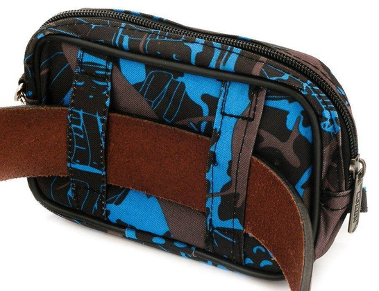 Rewelacyjna, poręczna, męska saszetka, wykonana z trwałego materiału