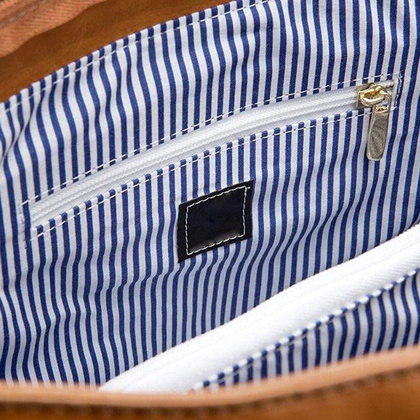 Torebka damska skórzana KEMER SOLIER LUNA Jasno Brązowa - min. zamówienie 20 / 50 / 100 szt.