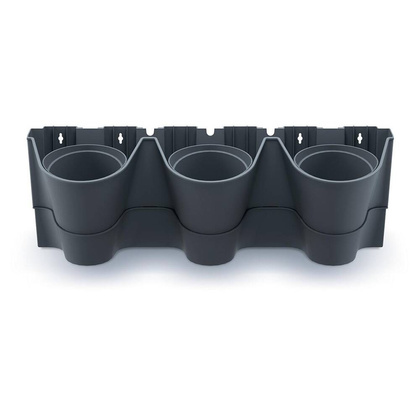 Kwietnik ogród wertykalny wiszący antracyt